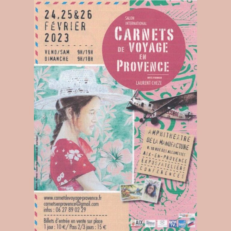 Salon Carnets Voyage BAP Aix-en-Provence